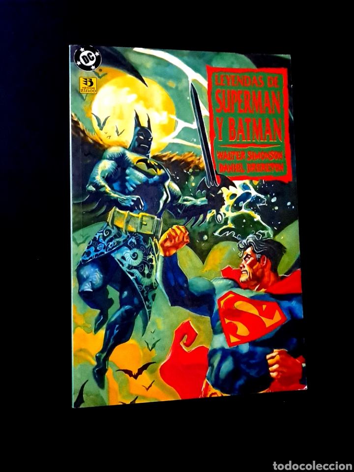 C&oacute;mics: EXCELENTE ESTADO LEYENDAS DE SUPERMAN Y BATMAN 3 DC ZINCO - Foto 1