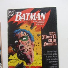 Cómics: BATMAN - UNA MUERTE EN LA FAMILIA º 3 ZINCO DE JIM STARLIN, JIM APARO ZINCO ARX128. Lote 363462765