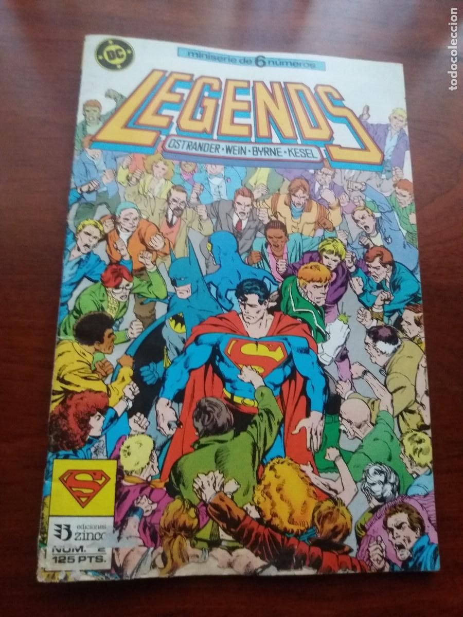 C&oacute;mics: LEGENDS. ZINCO. N&ordm; 2 - Foto 1