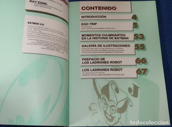 C&oacute;mics: Batman 3D - John Byrne - DC - Ediciones Zinco (1990) - Foto 3
