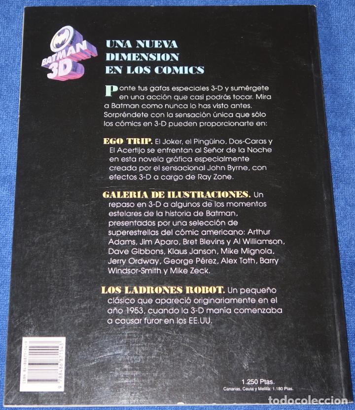C&oacute;mics: Batman 3D - John Byrne - DC - Ediciones Zinco (1990) - Foto 6