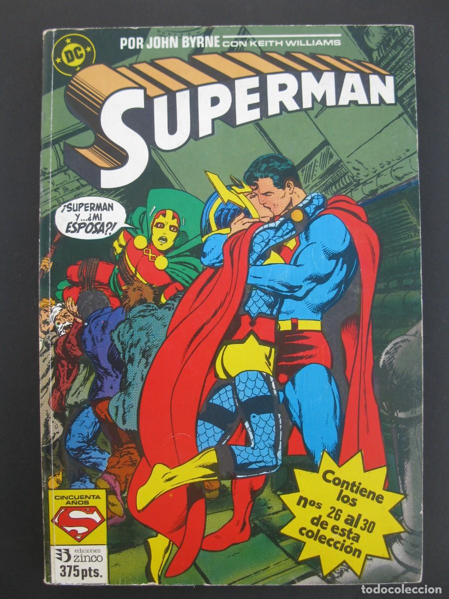 C&oacute;mics: SUPERMAN - TOMO 14 - DC - EDICIONES ZINCO - A&Ntilde;OS 80. - Foto 1