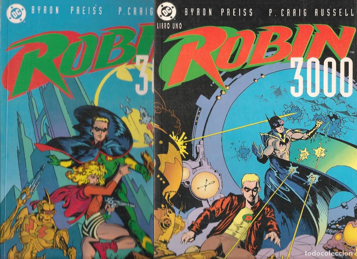 C&oacute;mics: ROBIN 3000. DOS N&Uacute;MEROS. COLECCI&Oacute;N COMPLETA. ZINCO/DC. 1993.(C/A44) - Foto 1