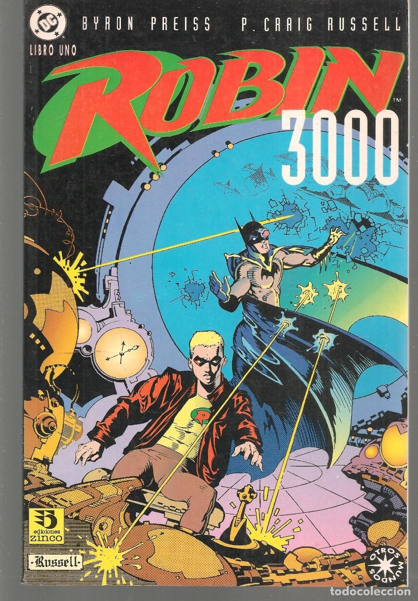 C&oacute;mics: ROBIN 3000. DOS N&Uacute;MEROS. COLECCI&Oacute;N COMPLETA. ZINCO/DC. 1993.(C/A44) - Foto 2