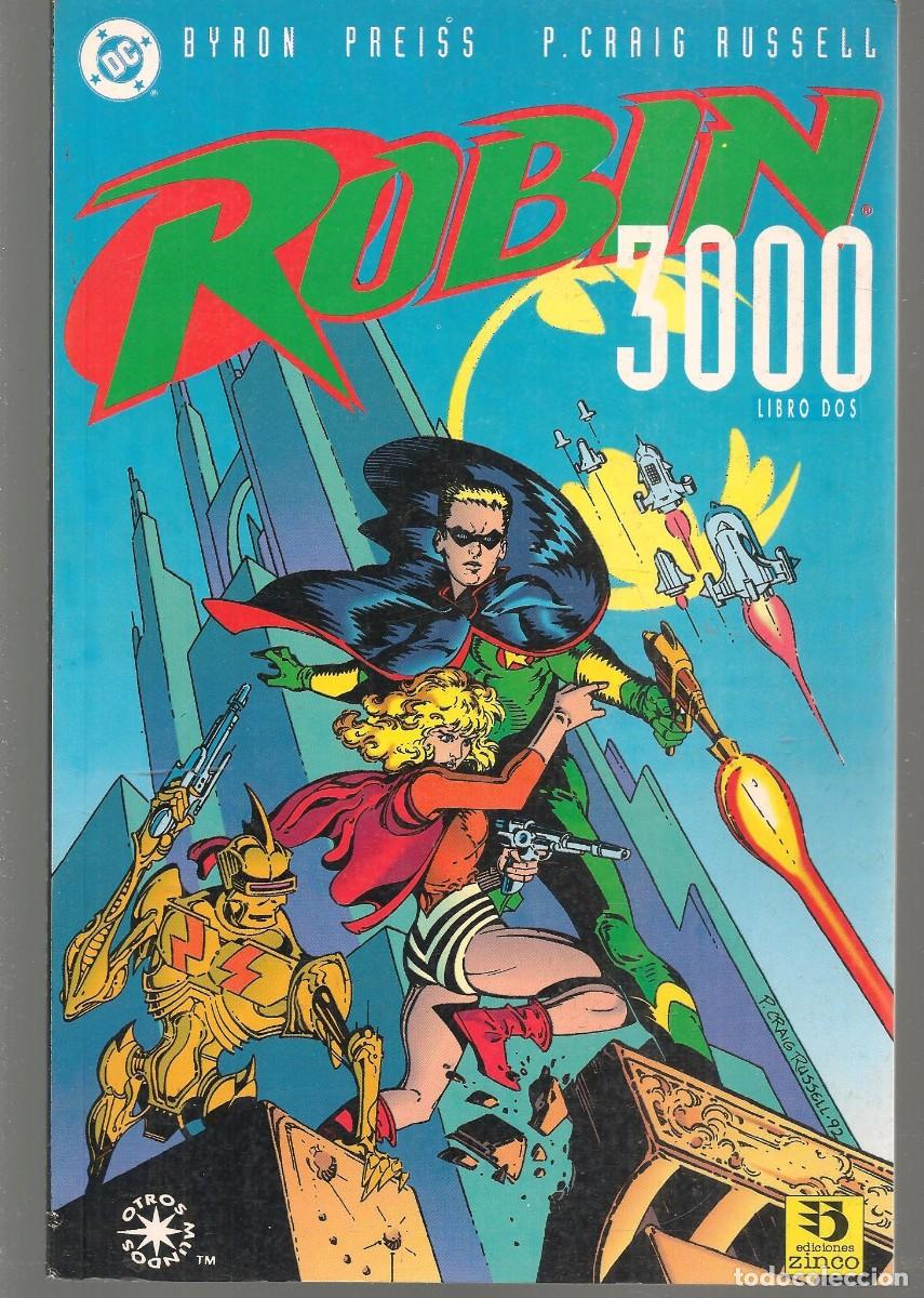 C&oacute;mics: ROBIN 3000. DOS N&Uacute;MEROS. COLECCI&Oacute;N COMPLETA. ZINCO/DC. 1993.(C/A44) - Foto 3