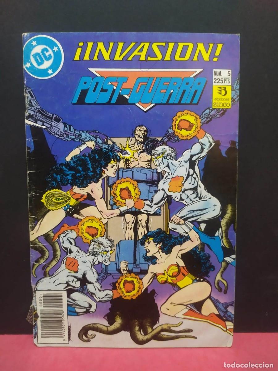 C&oacute;mics: comic invasion post-guerra numero 26 dc comics zinco - Foto 1