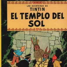 Cómics: CÓMIC TINTIN EN ” EL TEMPLO DEL SOL ”, ED. JUVENTUD / SALVAT, REEDICIÓN 1996. Lote 374117484