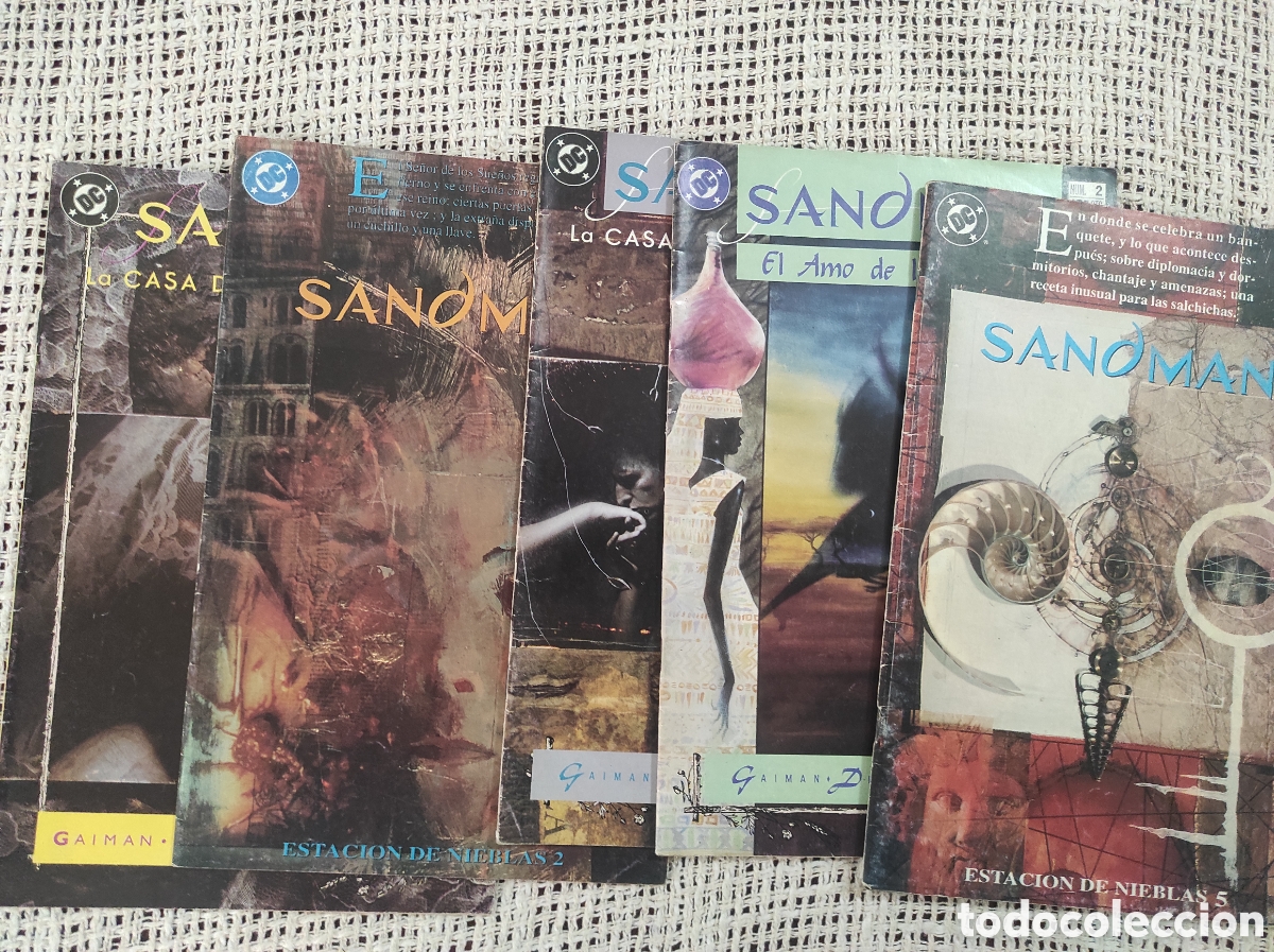 C&oacute;mics: SANDMAN - LOTE DE 5 EJEMPLARES -ED. EDICIONES ZINCO ( SERIE DE 12 ) - Foto 2
