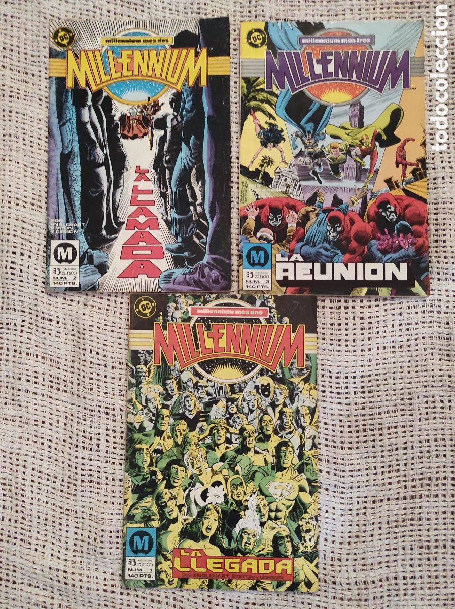 C&oacute;mics: MILLENNIUM -LOTE DE 3 EJEMPLARES N&ordm; 1 AL 3 - ED. EDICIONES ZINCO DC - Foto 1