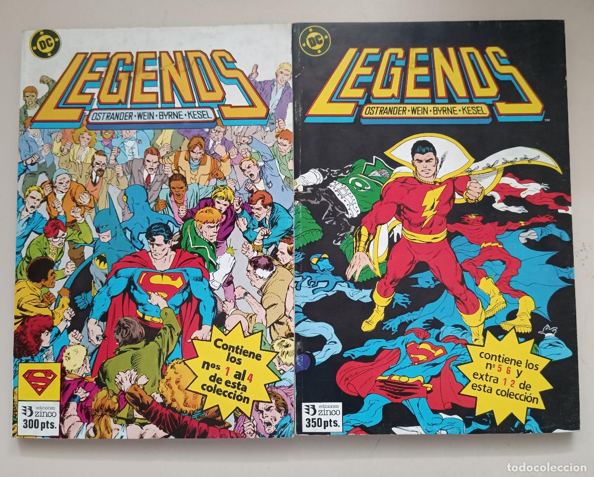 C&oacute;mics: LEGENDS - COMPLETA EN DOS TOMOS - 6 N&ordm;s + 2 ESPECIALES - Foto 1