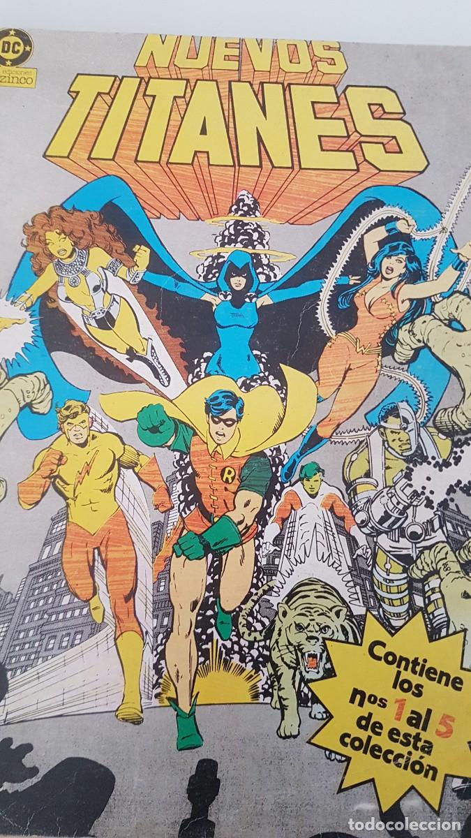 C&oacute;mics: Comic NUEVOS TITANES , ed. Zinco, n&ordm; del 1-5 - Foto 1