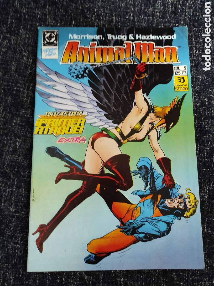 C&oacute;mics: ANIMAL MAN N&ordm; 5 Edita : ediciones Zinco - Foto 1