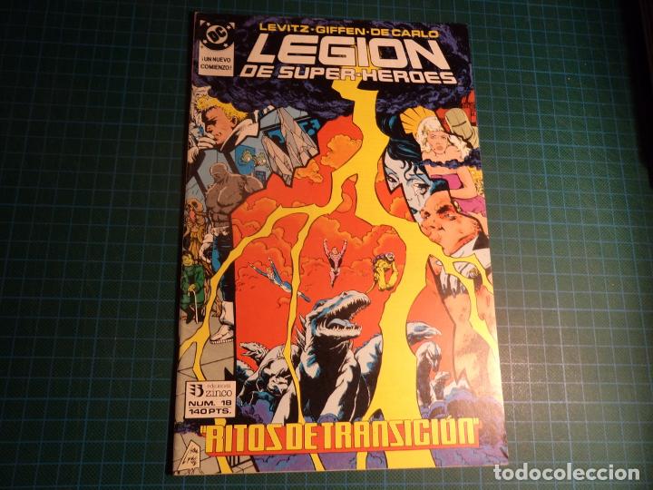 C&oacute;mics: Legion de super-heroes. N&deg;18. Zinco. - Foto 1