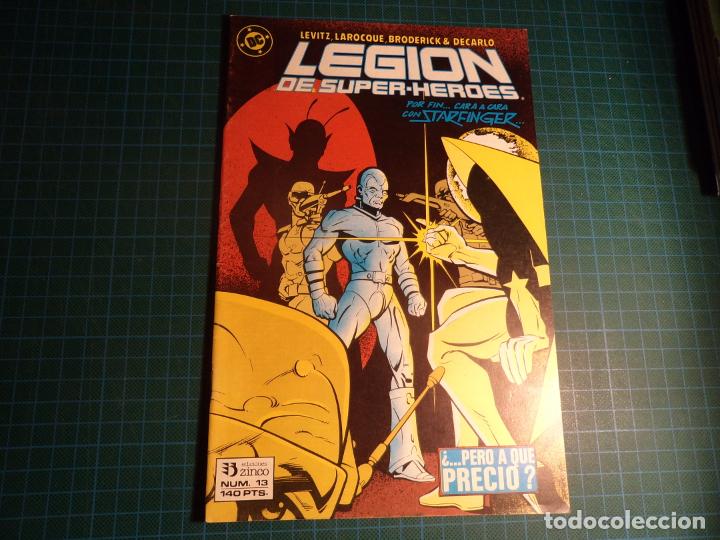 C&oacute;mics: Legion de super-heroes. N&deg;13. Zinco. - Foto 1