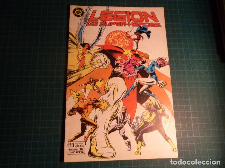 C&oacute;mics: Legion de super-heroes. N&deg;10. Zinco. - Foto 1