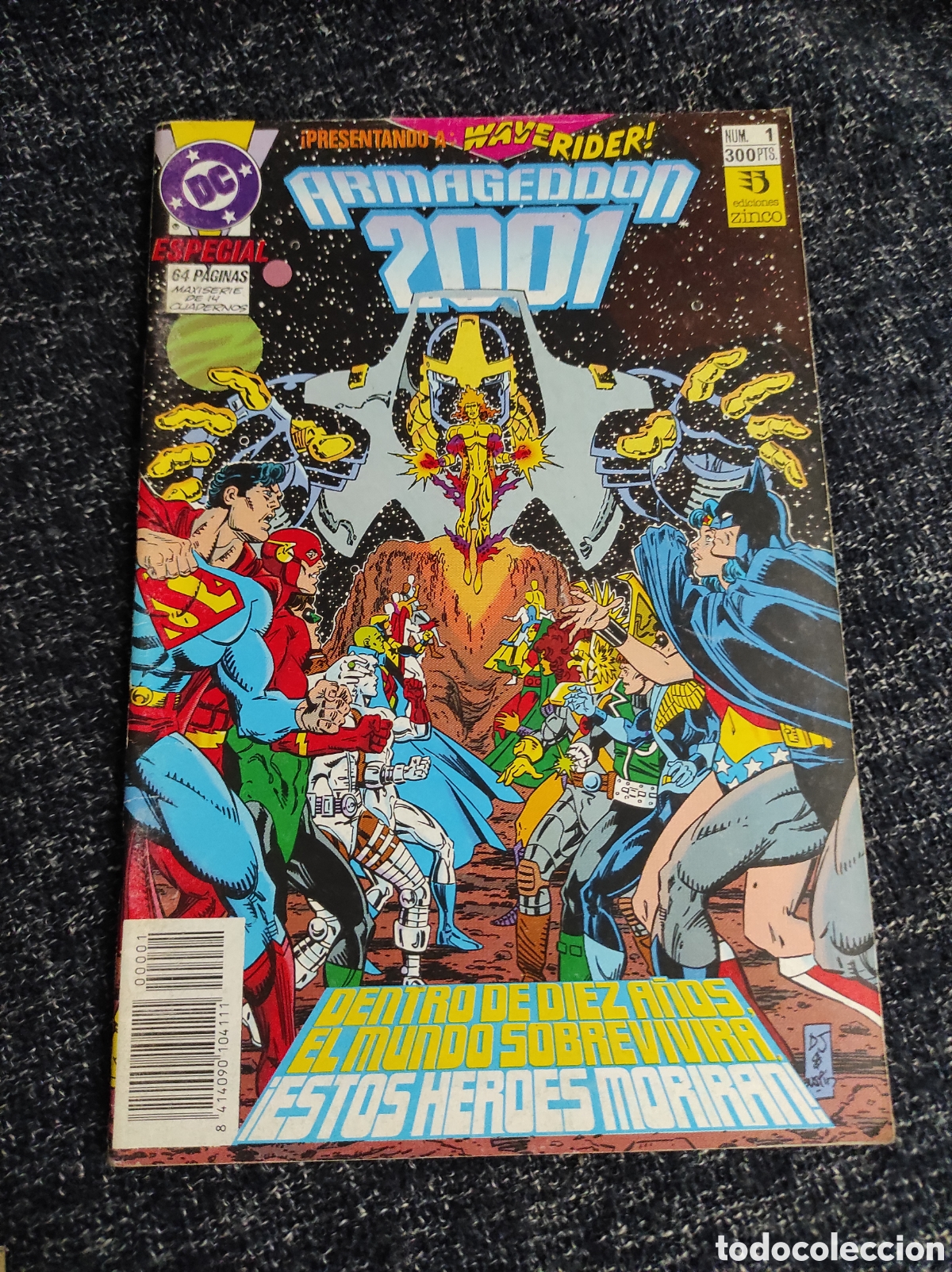 C&oacute;mics: ARMAGEDDON 2001 N&ordm; 1 -edita : ZINCO DC - Foto 1