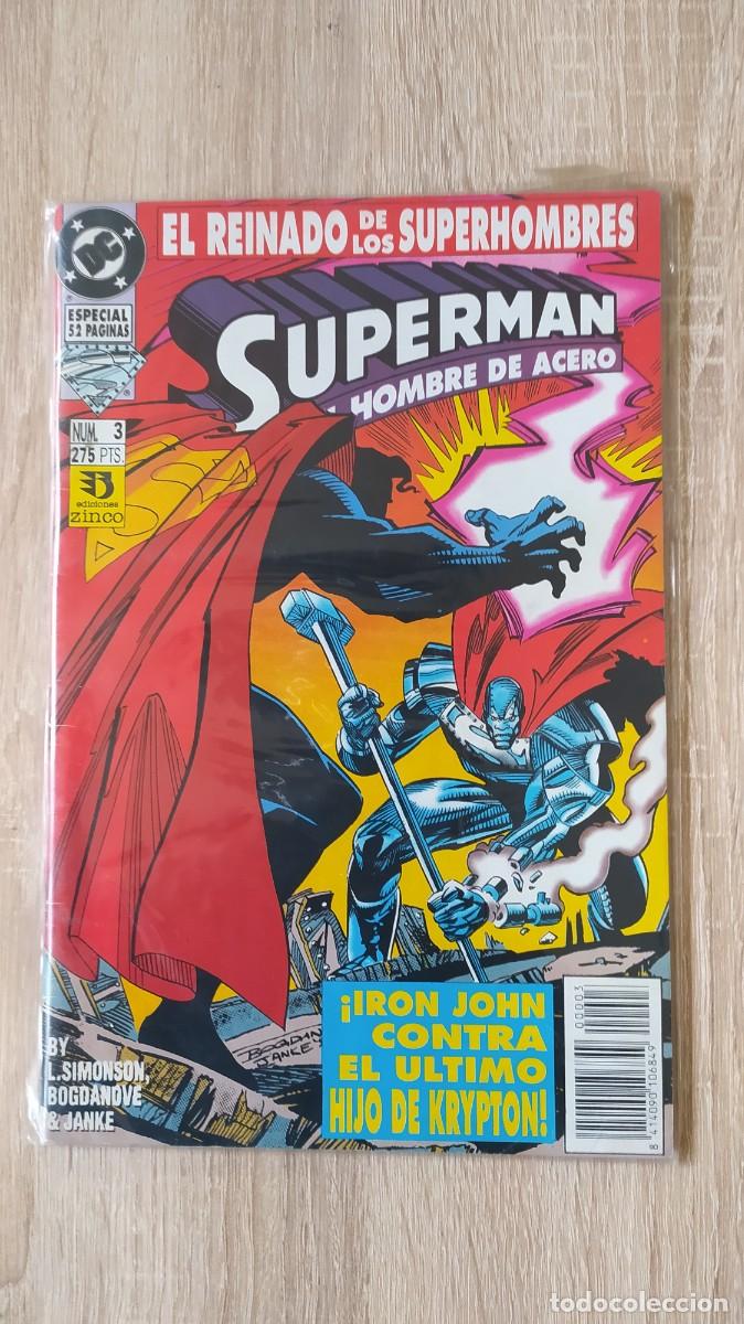 C&oacute;mics: Superman. El Hombre de Acero n&uacute;m. 3 (1993) - Foto 1