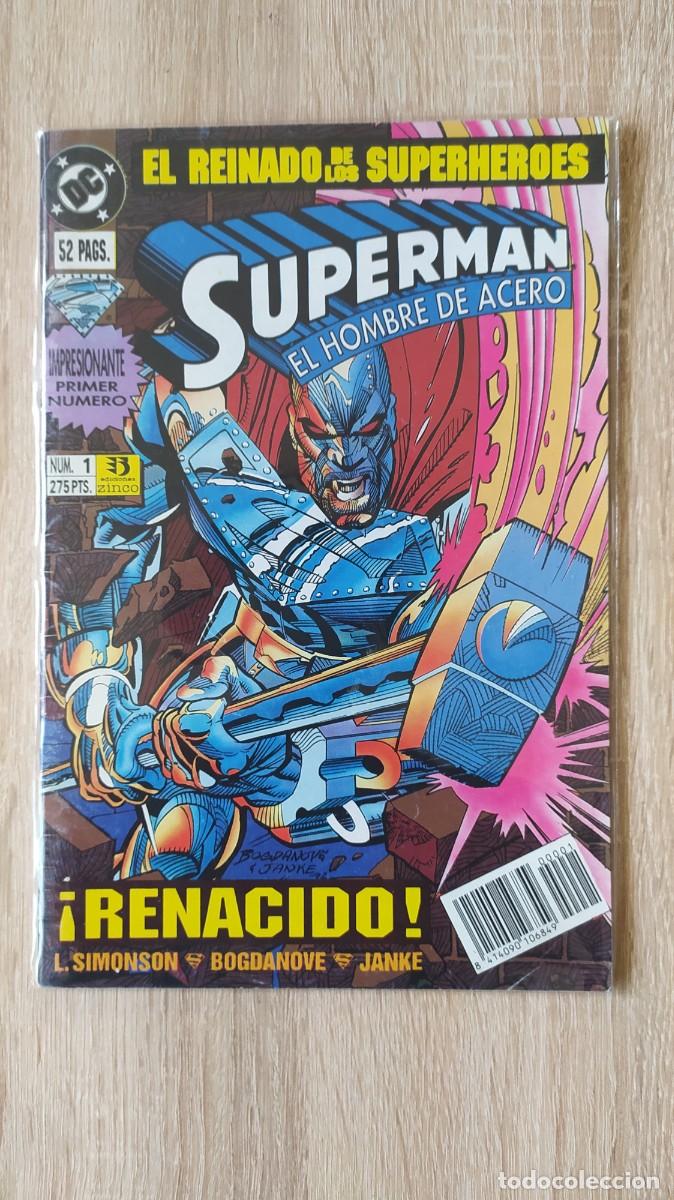C&oacute;mics: Superman. El Hombre de Acero n&uacute;m. 1 (1993) - Foto 1