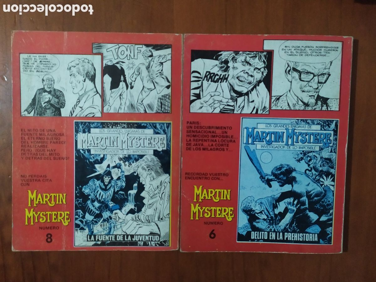 C&oacute;mics: MARTIN MYSTERE n&deg; 6 y 8 ediciones zinco - Foto 2
