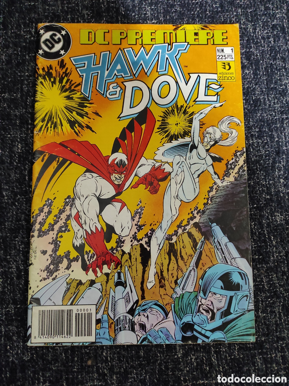 C&oacute;mics: DC PREMIERE N&ordm; 1 HAWK & DOVE -EDITA : EDICIONES ZINCO - Foto 1