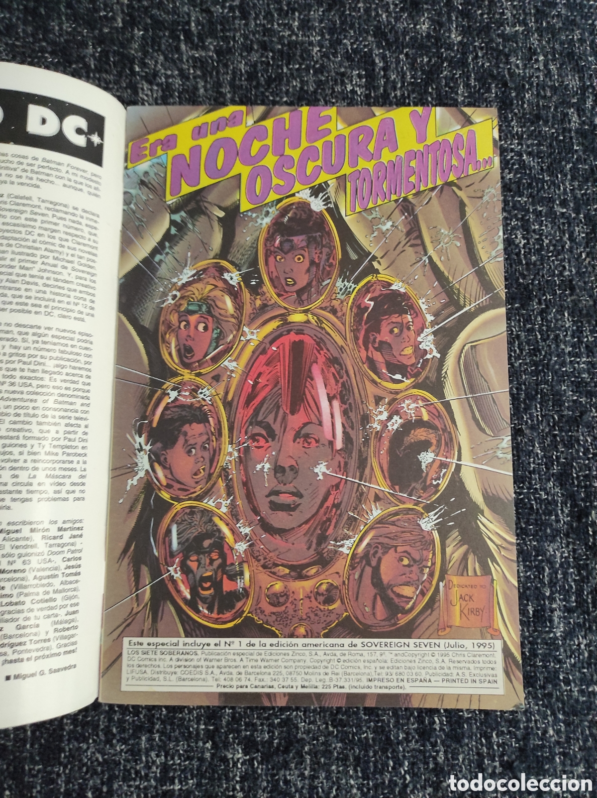 C&oacute;mics: SOVEREIGN SEVEN LOS SIETE SOBERANOS - EDICIONES ZINCO - Foto 2