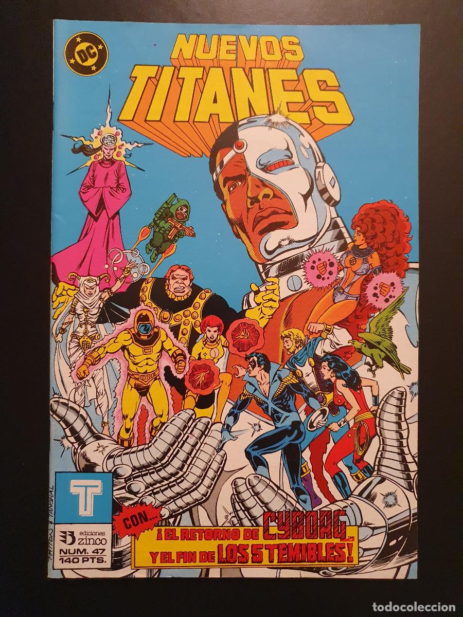 C&oacute;mics: NUEVOS TITANES VOL. 1 # 47 (ZINCO) - 1987 - Foto 1