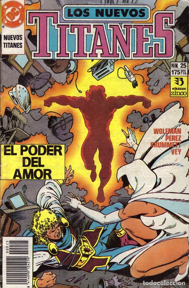 C&oacute;mics: Comic Los Nuevos Titanes, n&ordm; 25 - Comics Zinco - Foto 1