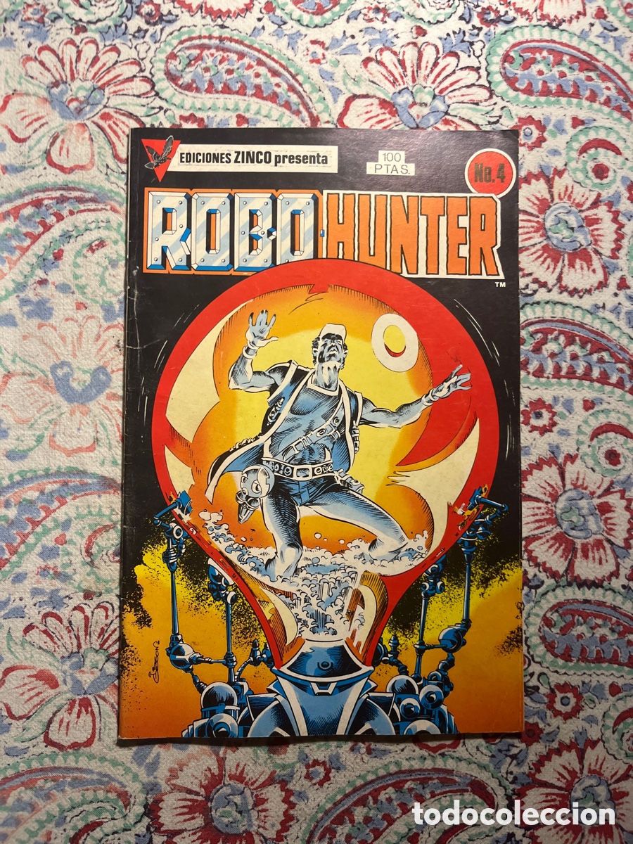 C&oacute;mics: ROBO HUNTER, NUMERO 4, (EDICIONES ZINCO) - Foto 1