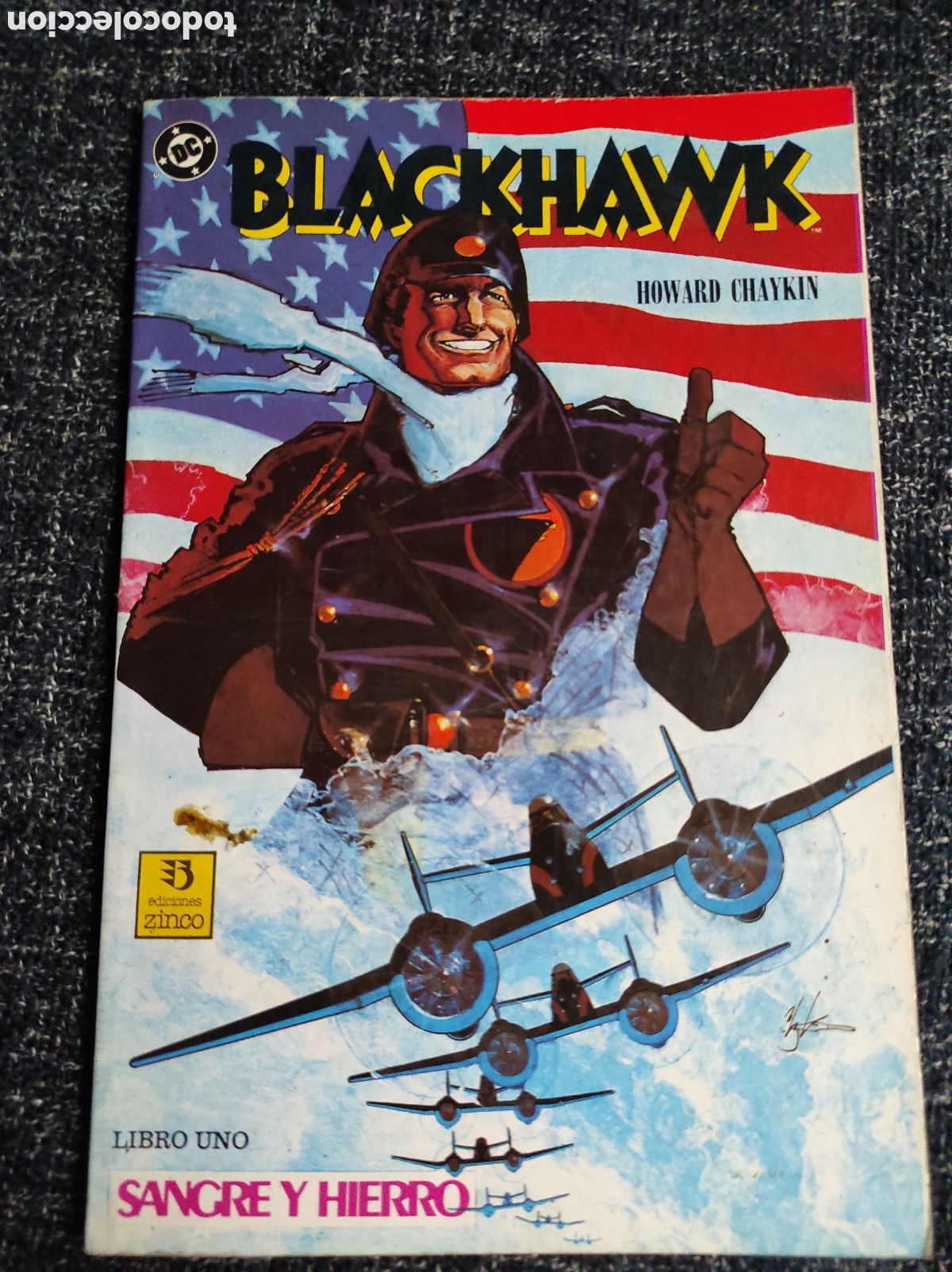 C&oacute;mics: BLACKHAWK - TOMO 1 / Howard Chaykin -ED. DC - ZINCO - Foto 1