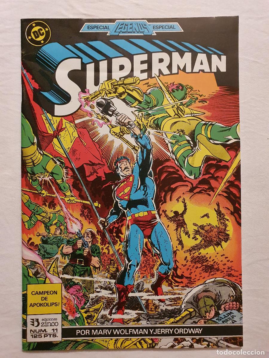 C&oacute;mics: SUPERMAN VOL. 2 # 11 (ZINCO) - 1987 - Foto 1