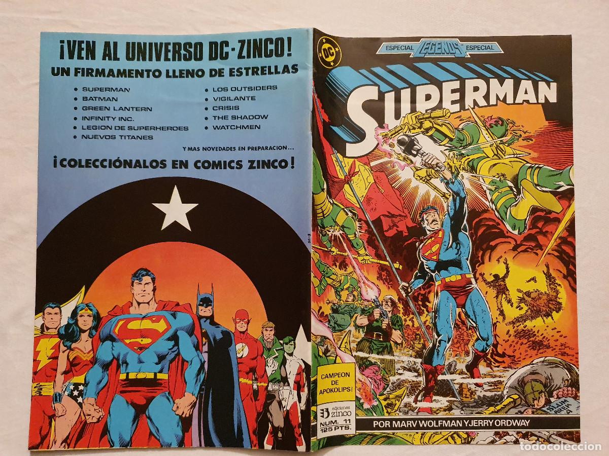 C&oacute;mics: SUPERMAN VOL. 2 # 11 (ZINCO) - 1987 - Foto 2