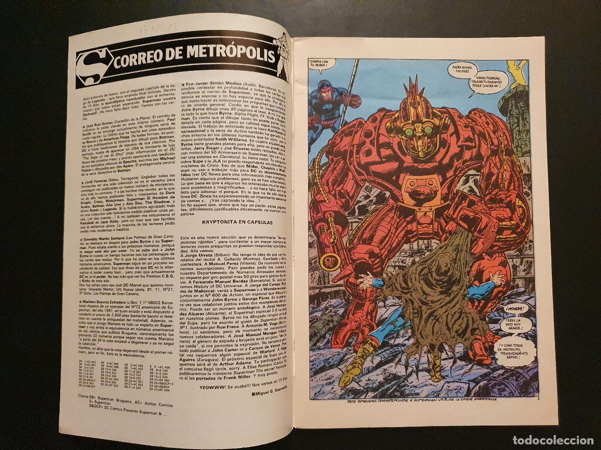 C&oacute;mics: SUPERMAN VOL. 2 # 11 (ZINCO) - 1987 - Foto 3