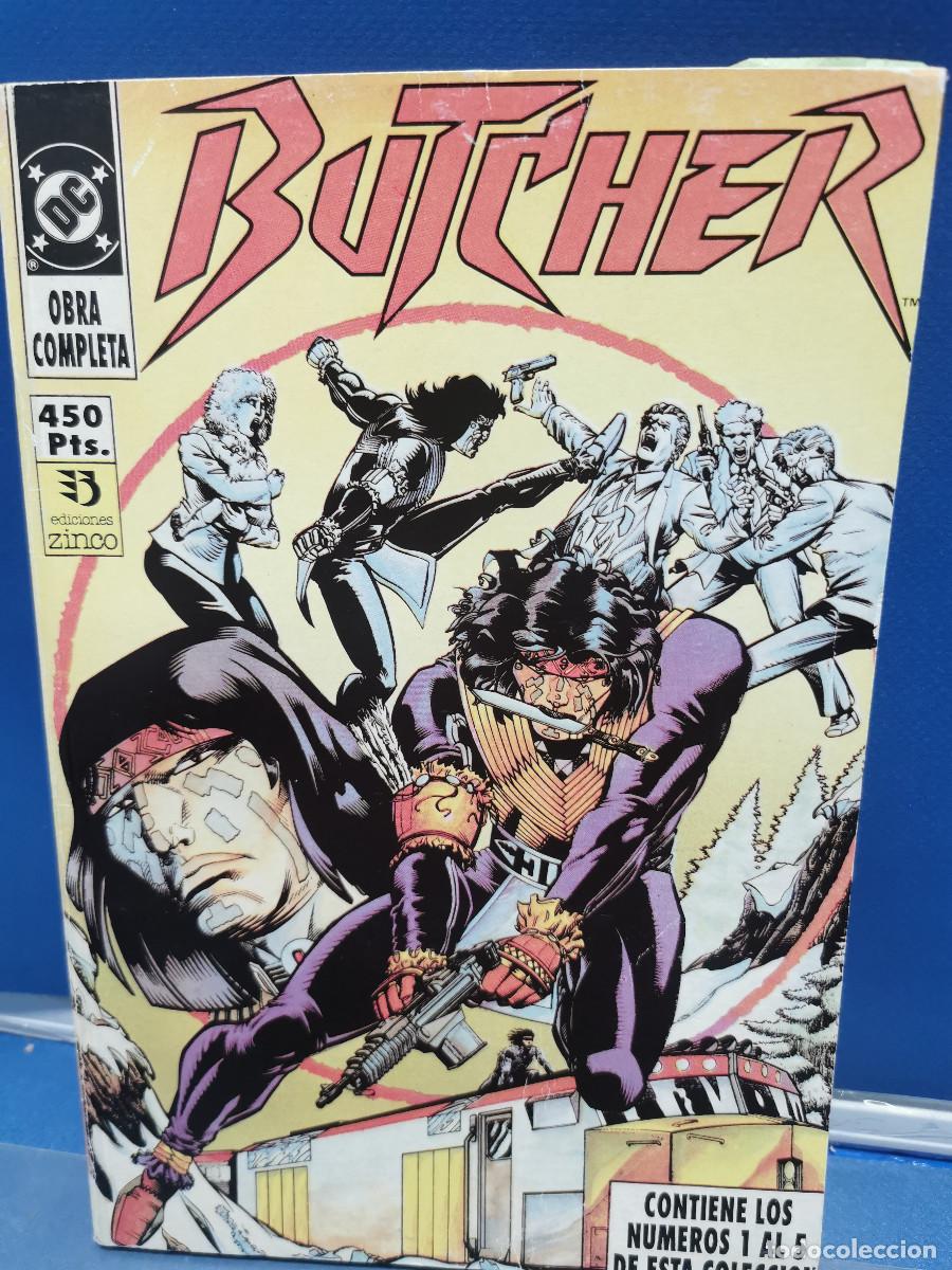 C&oacute;mics: COLECCION COMPLETA - 5 numeros - BUTCHER - EDICIONES ZINCO - Retapado - Foto 1