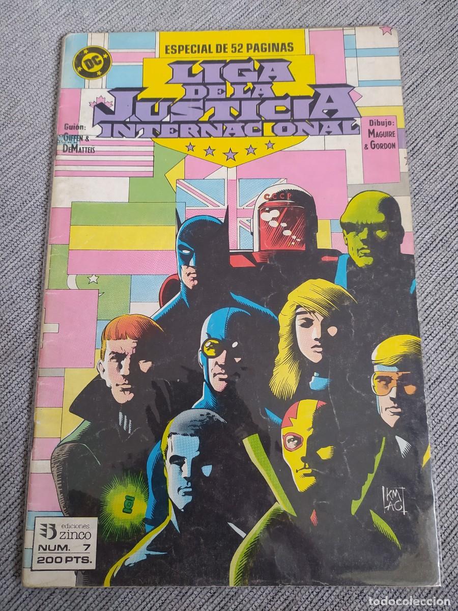 C&oacute;mics: Liga de la Justicia internacional n&uacute;m. 7 - Foto 1