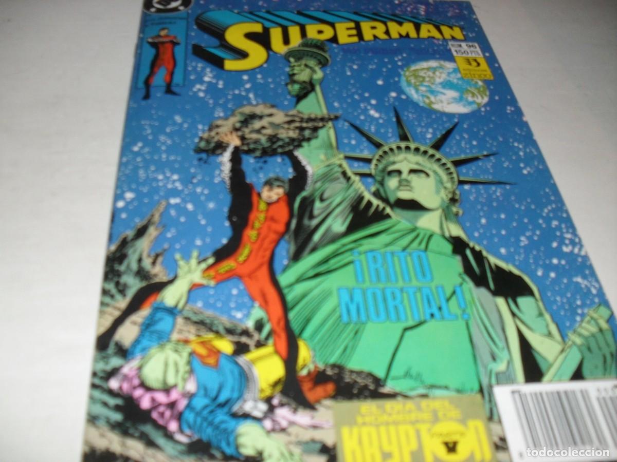C&oacute;mics: SUPERMAN N&ordm;96,(DE 123).ZINCO,1987.IMPECABLE.1&ordf; EDICION EN ESPA&Ntilde;A. - Foto 1