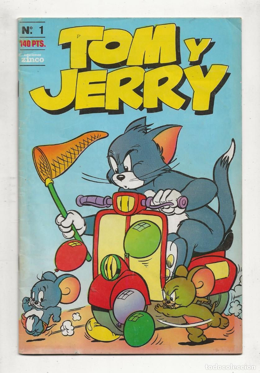C&oacute;mics: TOM Y JERRY N&ordm; 1 - ZINCO 1988 - Foto 1
