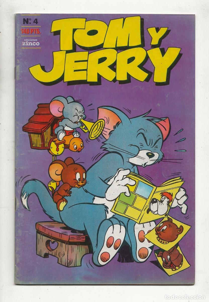 C&oacute;mics: TOM Y JERRY N&ordm; 4 - ZINCO 1988 - Foto 1