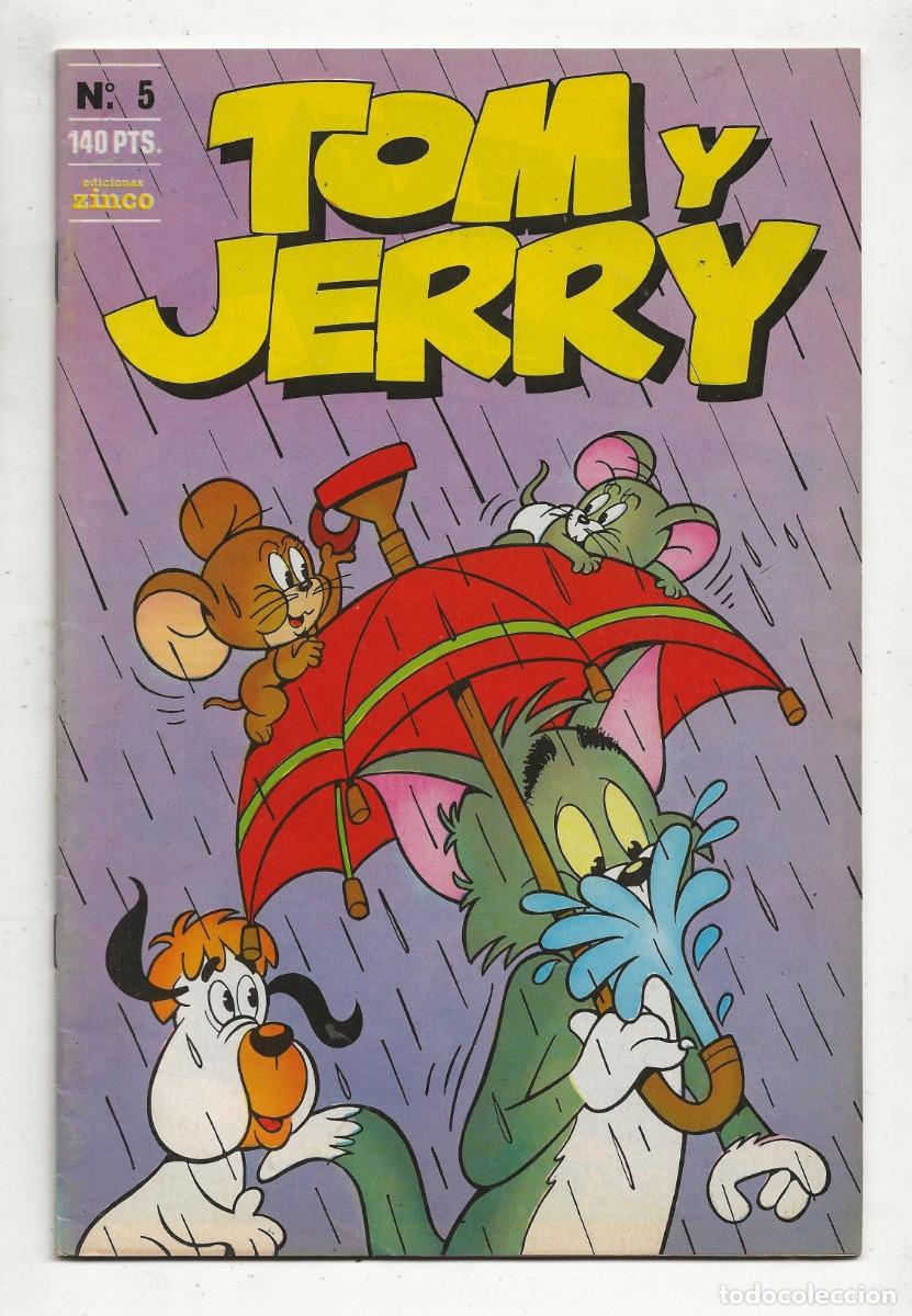 C&oacute;mics: TOM Y JERRY N&ordm; 5 - ZINCO 1988 - Foto 1