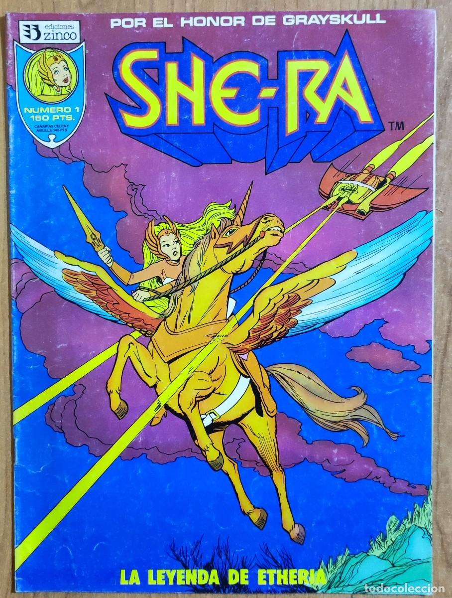 C&oacute;mics: SHE-RA / LA LEYENDA DE ETHERIA N&ordm;1 - 1987 EDICIONES ZINCO. - Foto 1
