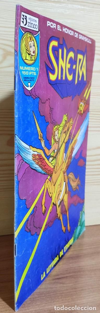 C&oacute;mics: SHE-RA / LA LEYENDA DE ETHERIA N&ordm;1 - 1987 EDICIONES ZINCO. - Foto 3