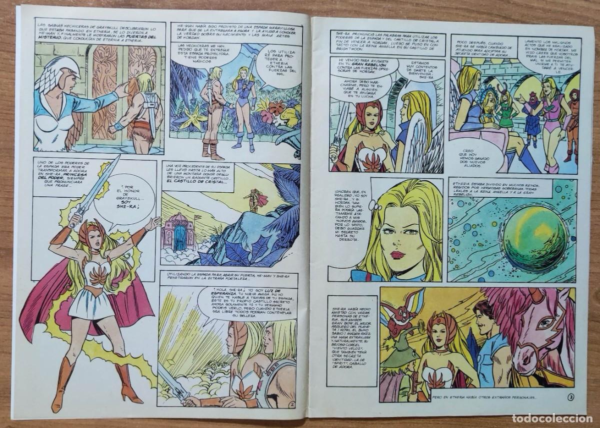 C&oacute;mics: SHE-RA / LA LEYENDA DE ETHERIA N&ordm;1 - 1987 EDICIONES ZINCO. - Foto 5