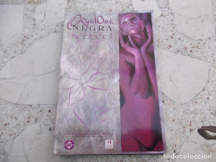C&oacute;mics: ediciones zinco, orquidea negra libro 1, gaiman y mckean, dc comics - Foto 1