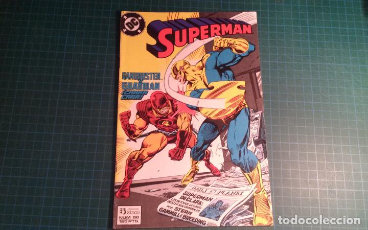 C&oacute;mics: Superman. N&deg;58. Zinco. Procede de retapado. (Ref-022) - Foto 1