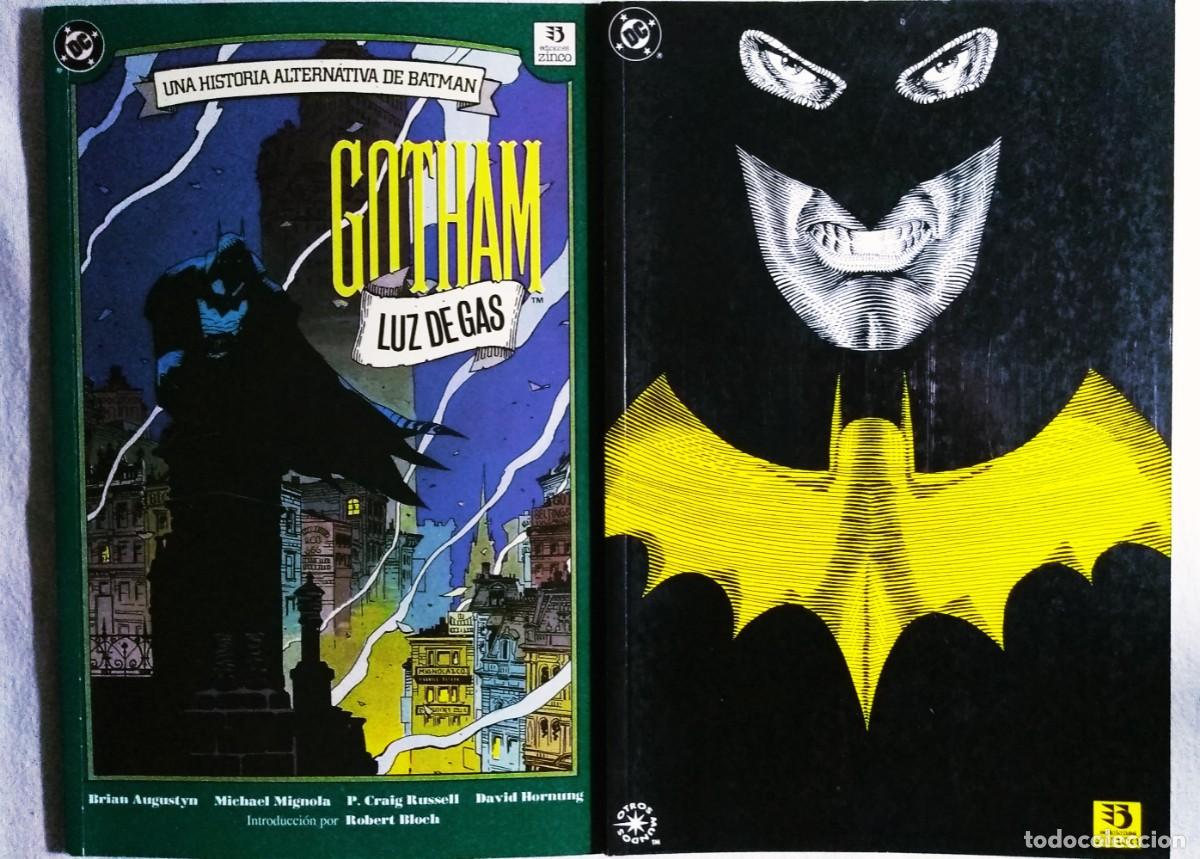 lote 2 cómics batman gotham luz de gas+amo del - Buy Comics Batman,  publisher Zinco on todocoleccion