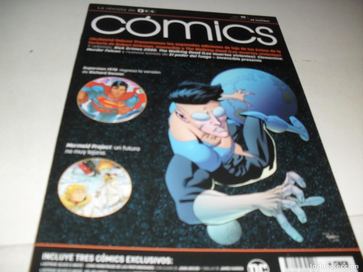 C&oacute;mics: ECC COMICS N&ordm;40,CON COMO MONSTRUOS DE LAS PROFUNDIDADES.ECC,A&Ntilde;O 2018.IMPECABLE. - Foto 1
