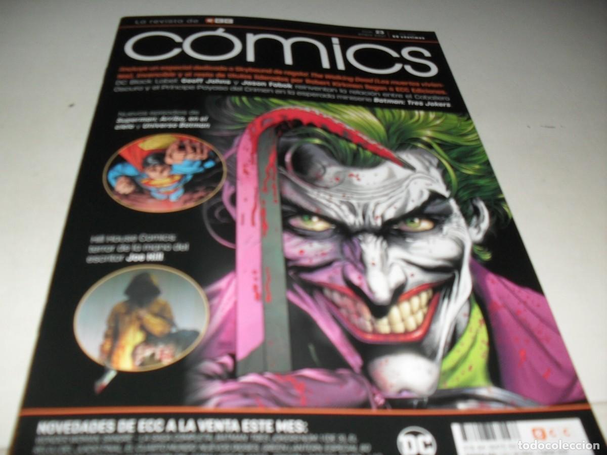 C&oacute;mics: ECC COMICS N&ordm;23,CON SUPERMAN:ARRIBA EN EL CIELO 10.ECC,A&Ntilde;O 2018.IMPECABLE. - Foto 1