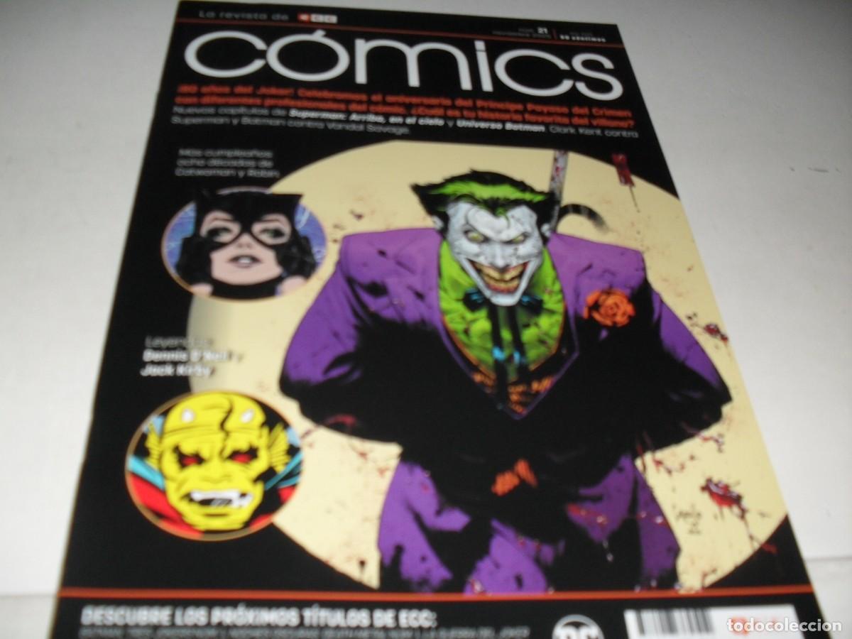 C&oacute;mics: ECC COMICS N&ordm; 21,CON SUPERMAN:ARRIBA EN EL CIELO 8.ECC,A&Ntilde;O 2018.IMPECABLE. - Foto 1