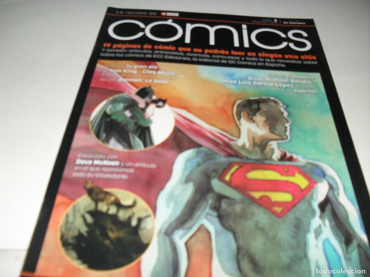 C&oacute;mics: ECC COMICS N&ordm; 2 CON SUPERMAN:EL DESPACHO,ECC,A&Ntilde;O 2018.IMPECABLE. - Foto 1