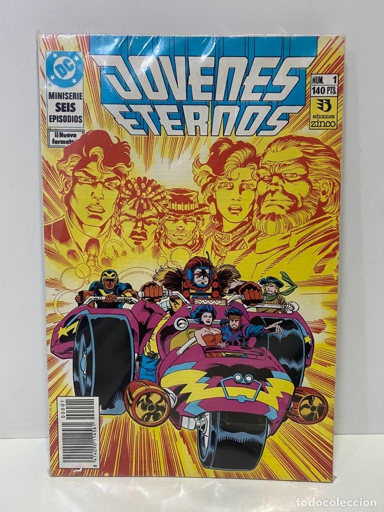 C&oacute;mics: J&Oacute;VENES ETERNOS - COMPLETA 6 N&Uacute;MEROS - ZINCO - Foto 1