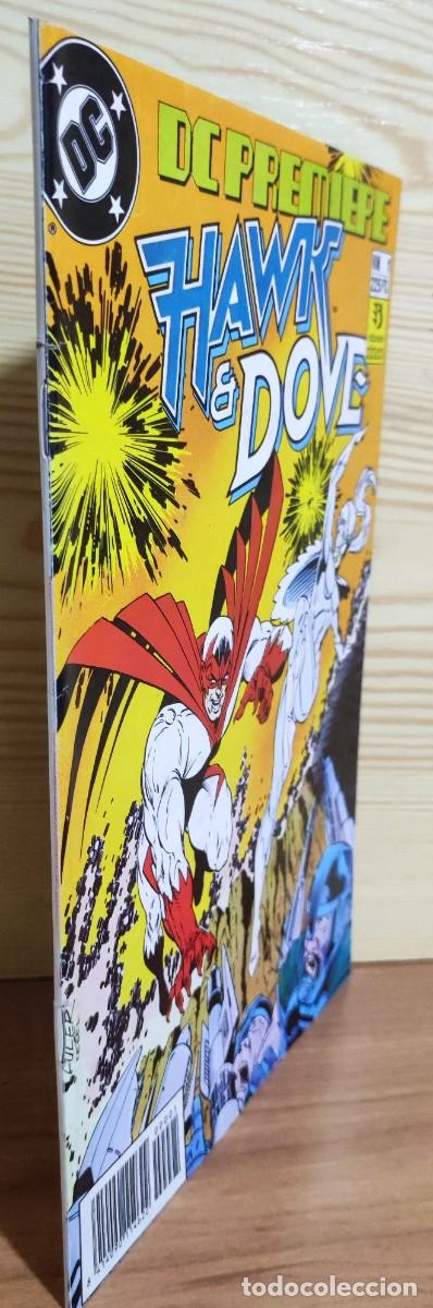 C&oacute;mics: DC PREMIERE N&ordm;1 HAWK & DOVE - DC EDICIONES ZINCO 1990. - Foto 3